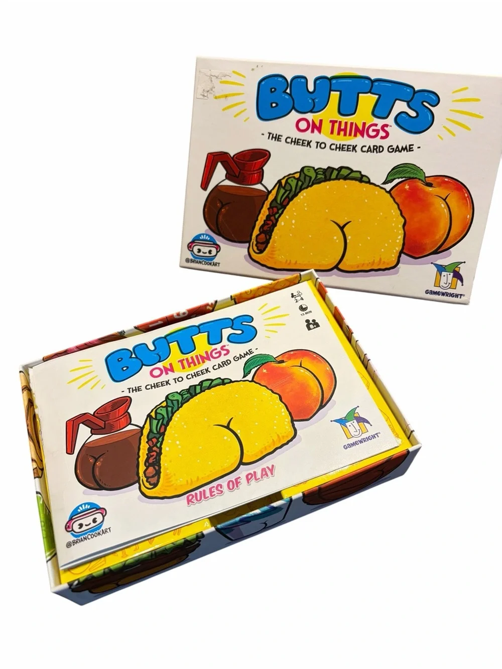 Butts On Things Kids Card Game